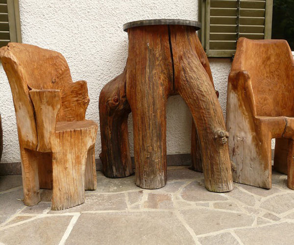 garden furniture wood
